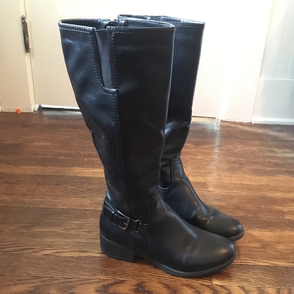 Croft and Barrow Black Riding Boots